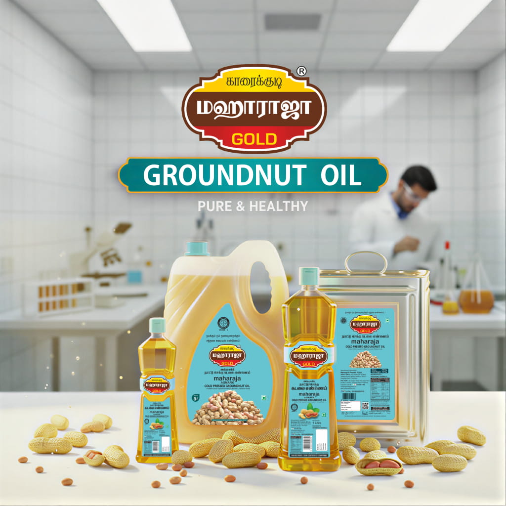 Maharaja Chekku Groundnut Oil